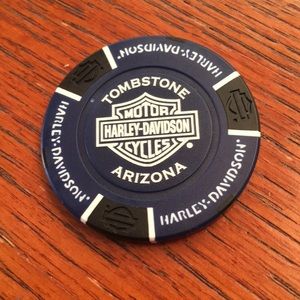 Harley-Davidson poker chip